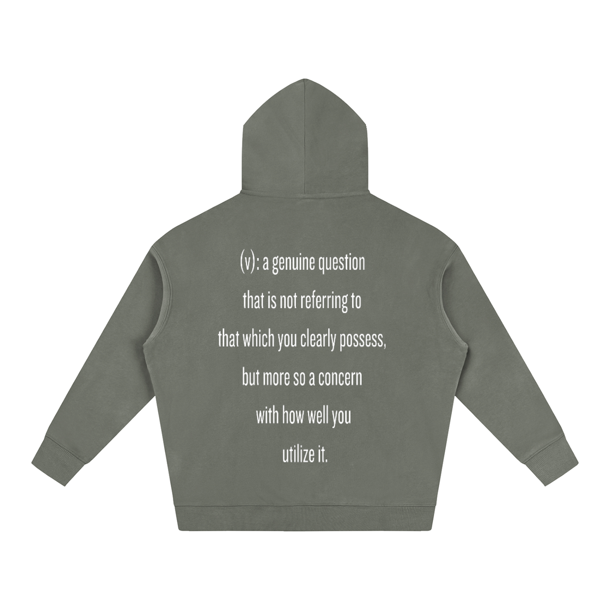 Oversize Fleeced Hoodie
