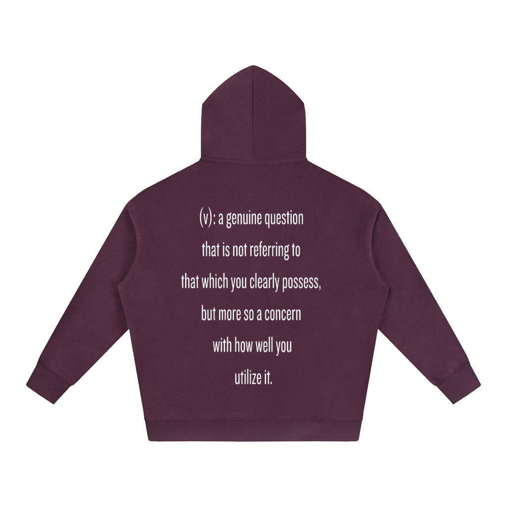 Oversize Fleeced Hoodie